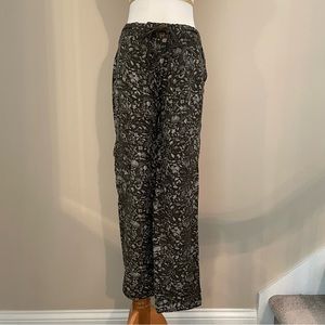 Anthropologie Hei Hei Green Fernwood Drape Cargo Pants, Size 0